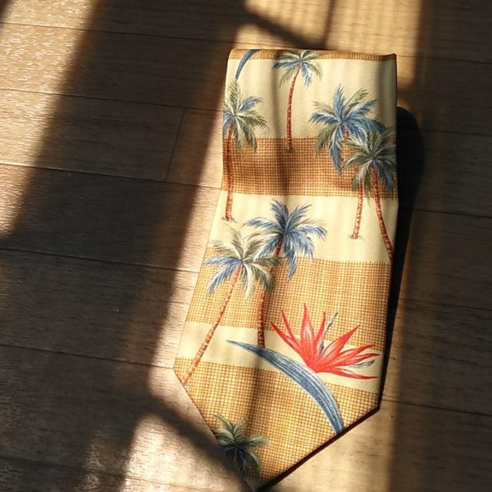 Men's tropical tie